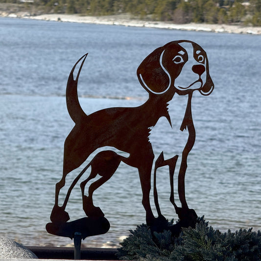 Pinnfigur Hunden Bruno