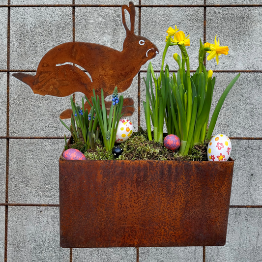 Påskpaket med odlingslåda rost + Haren Hugo