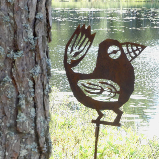 Pinnfigur Fågel Fia