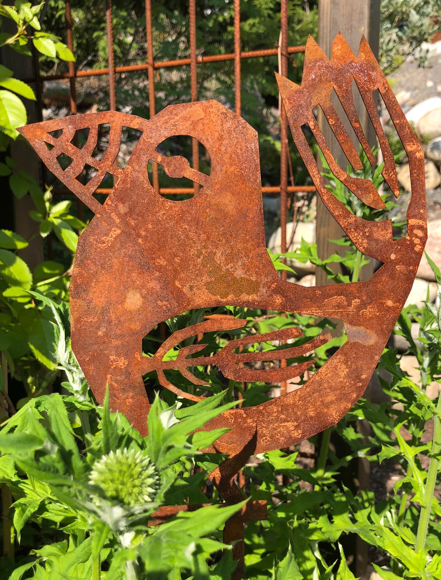 Pinnfigur Fågel Fia