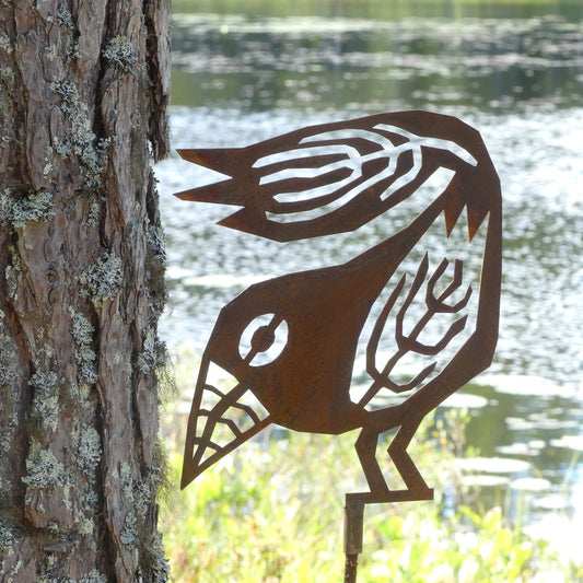 Pinnfigur Fågel Fanny