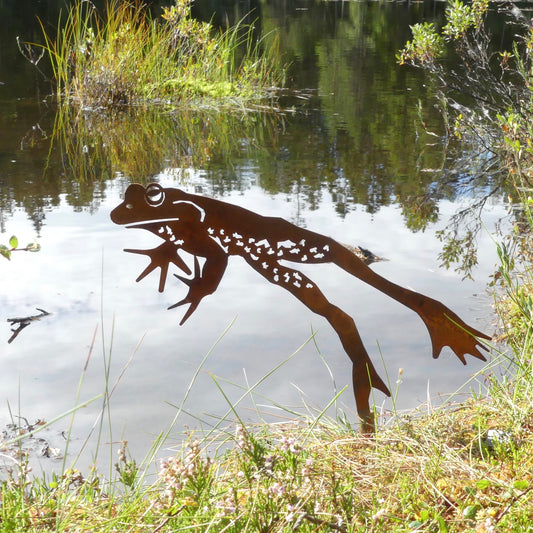 Pinnfigur Grodan Gudrun