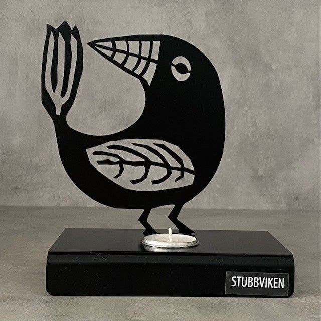 Ljusstake "Fågel Fabian"