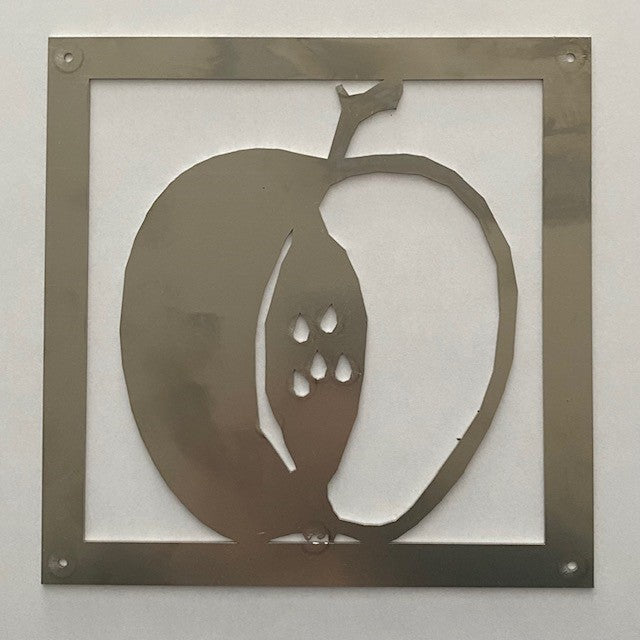 Prydnadsplatta Äpple 20 x 20