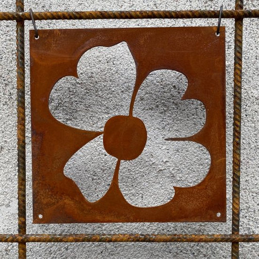 Prydnadsplatta Flora 9 x 9 cm