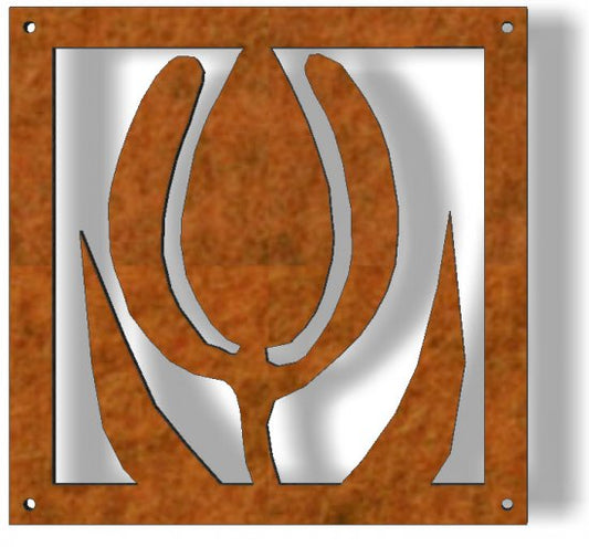 Prydnadsplatta Tulpan 13 x 13